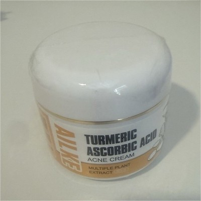 ALIVE Turmeric Ascorbic Acid Acne Cream with Multiple Plant Extracts