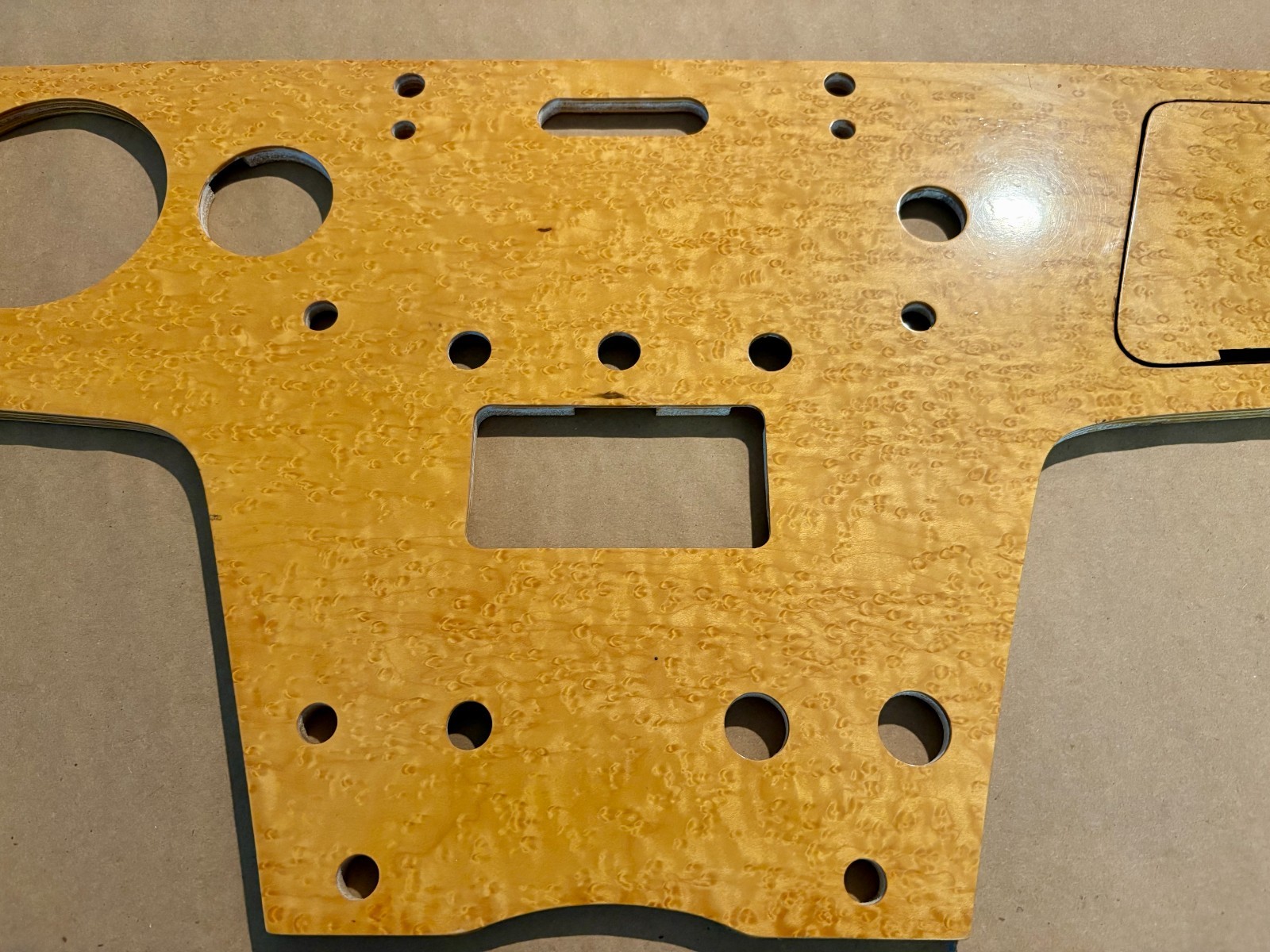 Vintage Lotus Elan S1/ S2/ S3 Birdseye Maple Dash