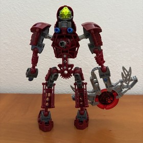 LEGO BIONICLE TOA METRU - TOA VAKAMA - 8601 - COMPLETE MANUAL + BOX