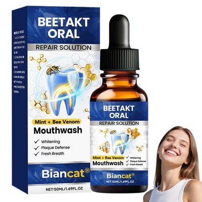 Biancat Beetakt Mint Mouthwash,Oral Care & Breath Freshening