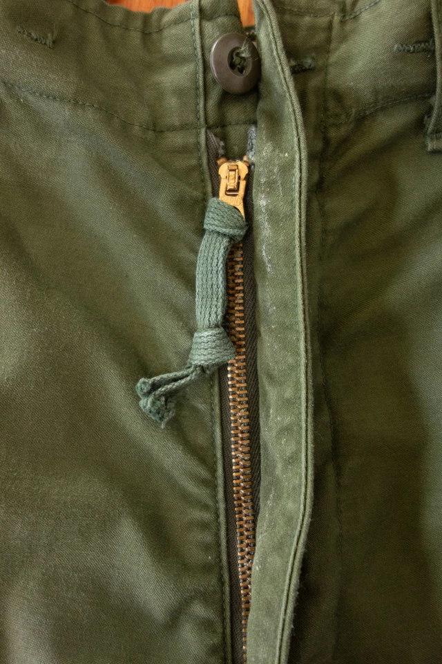 Винтажные военные боевые брюки-подвески для холодной погоды DSA100-72-C-1636 размер Med Reg - Изображение 4 из 4