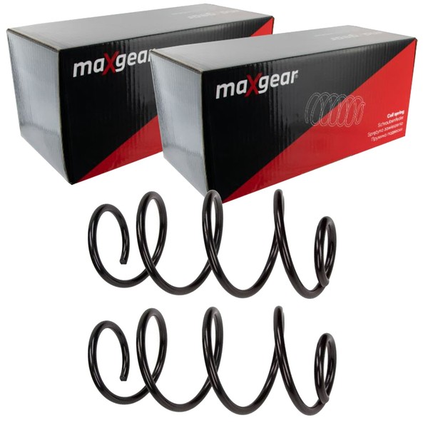 2X Maxgear Fahrwerksfedern Vorne Passend FÜR Audi A1 Seat Ibiza Links+Rechts-image