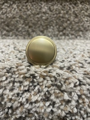 LOT of 5 Amerock BP37460BBZ Faircrest 1-1/4  Knob Golden Champagne 