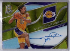 Rick Fox Basketball #IL-RFX Lakers
