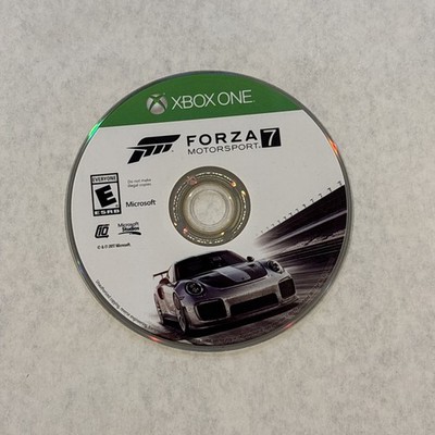 FORZA MOTORSPORT 7 (Microsoft Xbox One) DISC ONLY Racing Game (2017) Tested