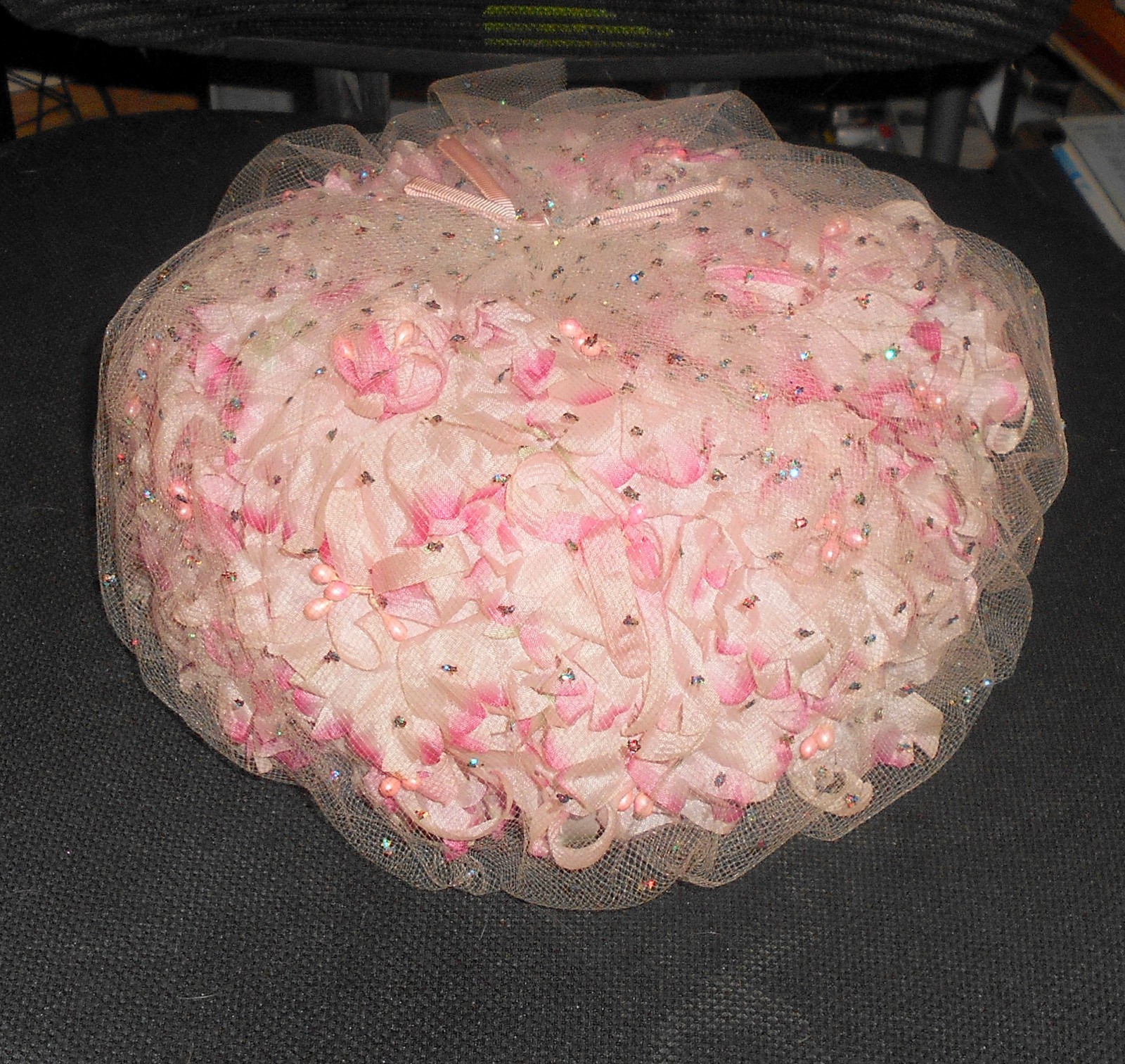 Union Made Women's Pink Flower Hat
