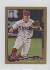 2014 Topps Mini Gold 40/63 Cliff Pennington #203 sh7