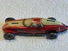 1930s Marx Tin Litho Wind Up Ace #1 Race Car-Excellent-No Key