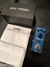 Rowin Dumbler Guitar Pedal Mid Low Distortion AMP-SIM Effect Pedal True Bypass