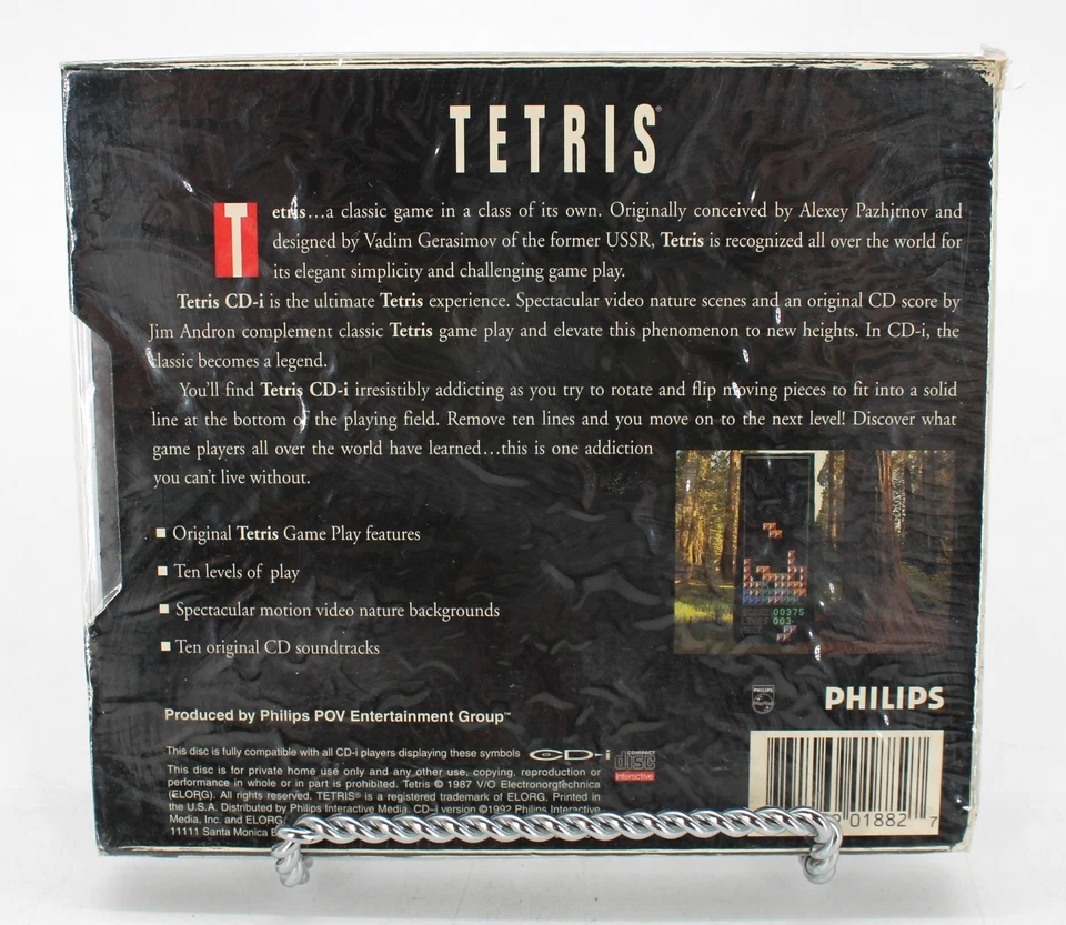 Phillips CD-i Tetris Factory Sealed - Image 2 of 4
