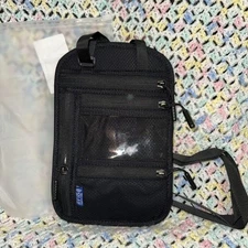 Travel Neck Wallet Passport Holder Neck Pouch RFID Blocking 6”x 9.5” NEW