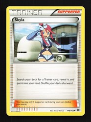 Skyla 148/162 XY BREAKthrough Uncommon Trainer Supporter