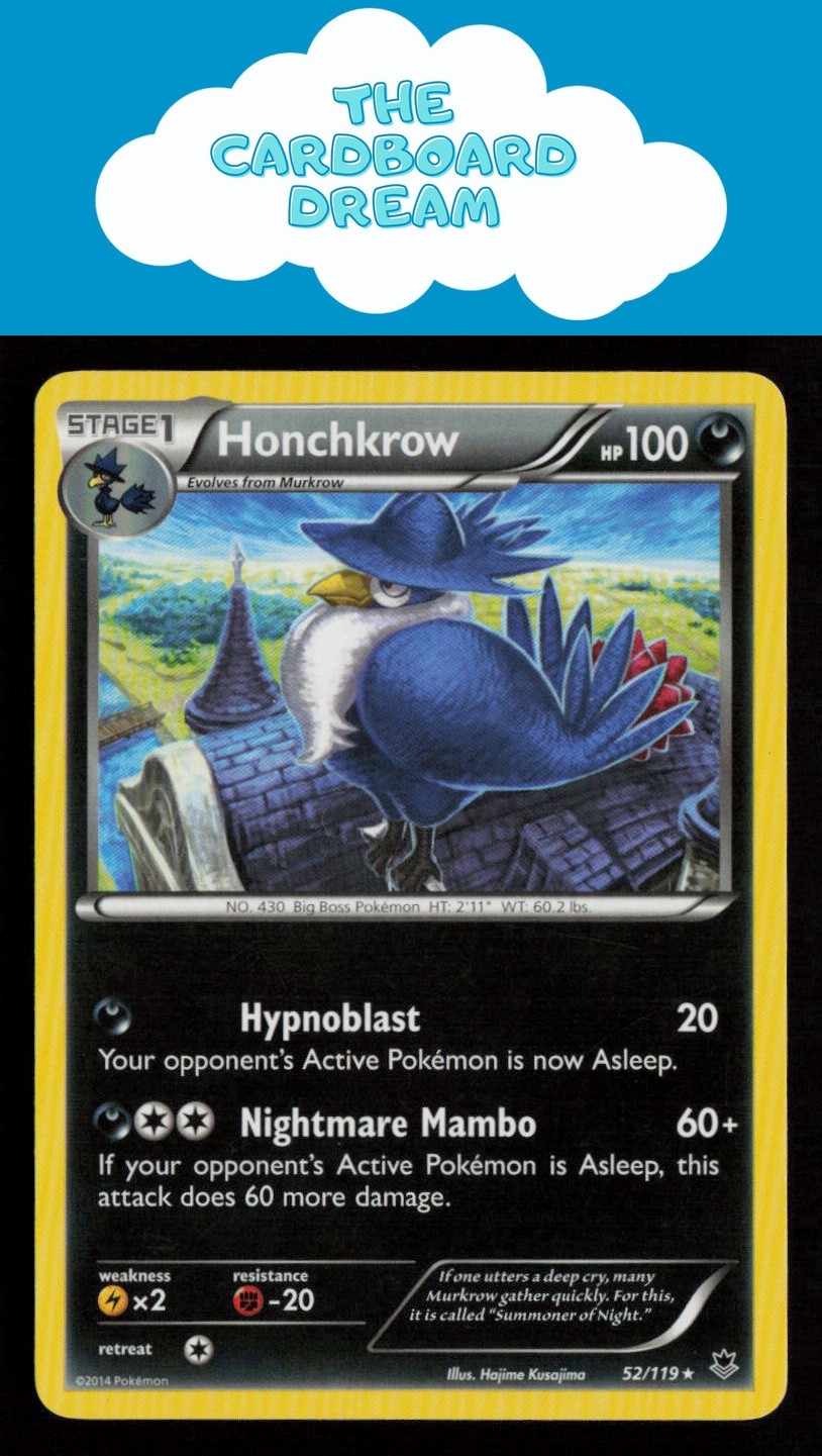 Honchkrow XY - Phantom Forces #52/119 NON-HOLO Rare Pokemon Card