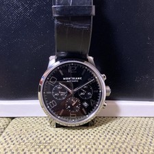 Montblanc Timewalker Chronograph Sapphire Crystal Glass Waterproof 43mm Men