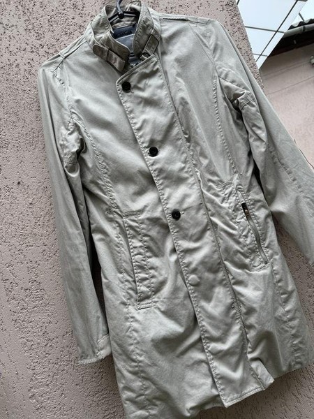 Women G-Star Raw Trench Coat Beige Denim 34 / XS /