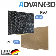 Advanc3D Flexible Druckplatte mit PEO und PEI Schicht für 230x257mm Ghost 6 3D D