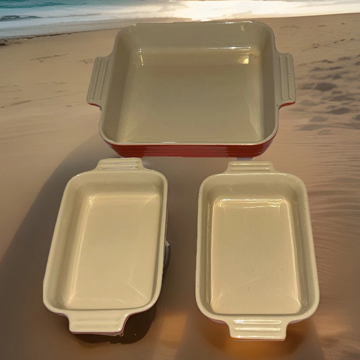 Le Creuset Heritage Stoneware Rectangular Baking Dishes