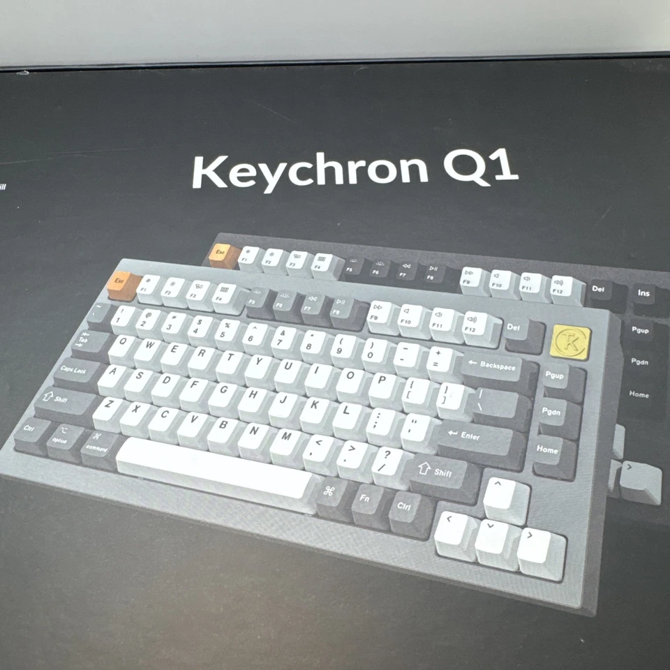 Keychron Q1 V2 With Knob - 75% Keyboard - Shell White - Image 3 of 4