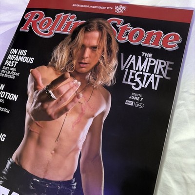 RARE - Rolling Stone Magazine The Vampire Lestat Cover Issue - Collector s Item