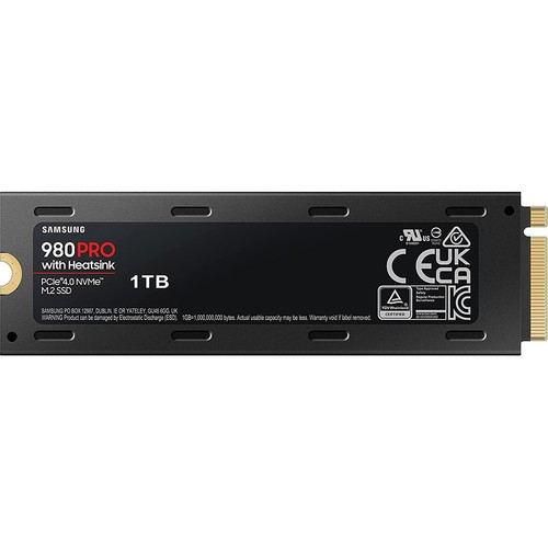 Samsung 980 PRO with Heatsink PCIe 4.0 NVMe SSD 1TB for PC/PS5 - MZ-V8P1T0CW - O - Afbeelding 5 van 12