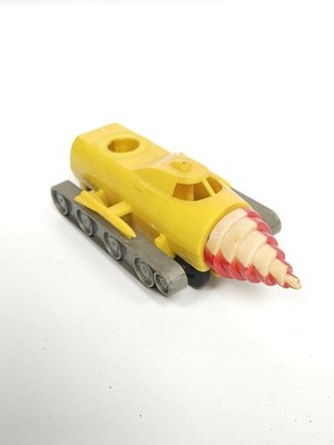 Vintage selten Hong Kong Plastik Friktion Spielzeug - Thunderbirds Maulwurf Fahrzeug JR21