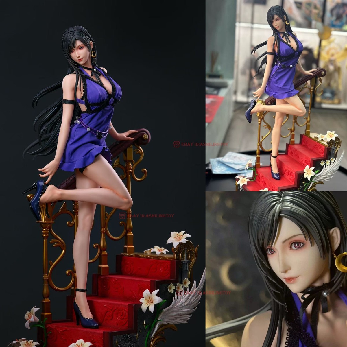 HUNTER FAN Studio Fantasy 1/4 Tifa Lockhart Statue Figure EX Ver