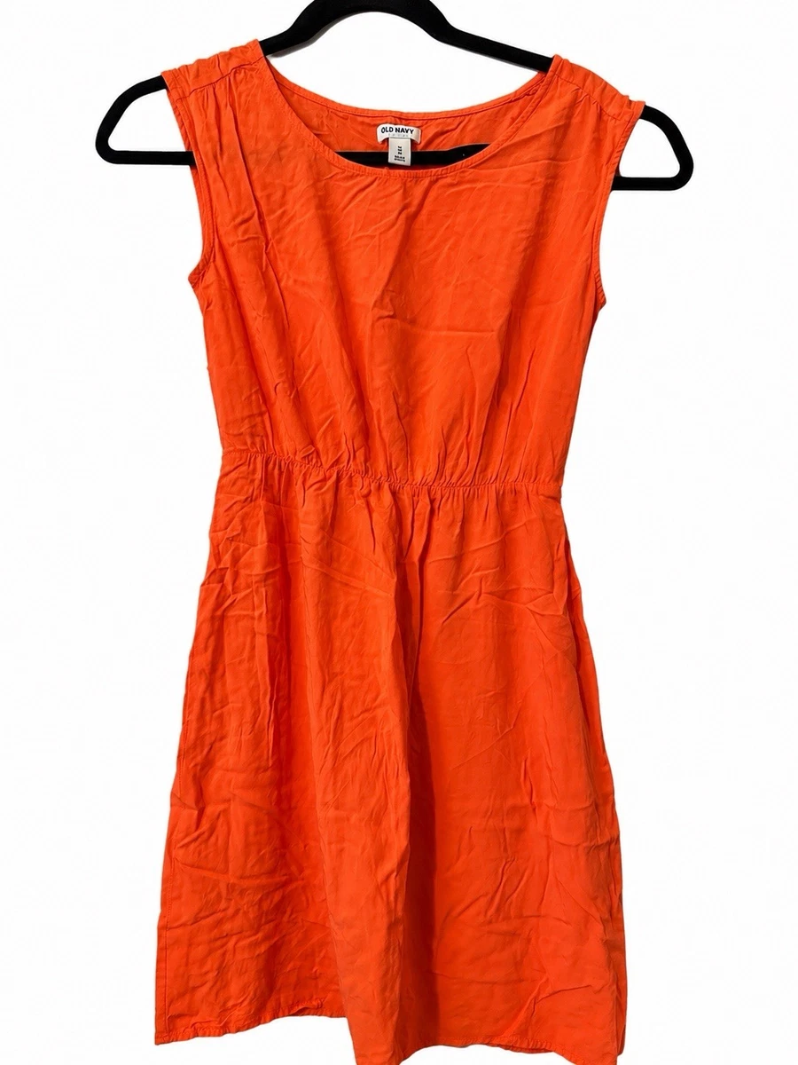 white christmas dresses Rachel Dress Burnt Orange Cotton Windowpane M / Burnt Orange Cotton Windowpane main image 1