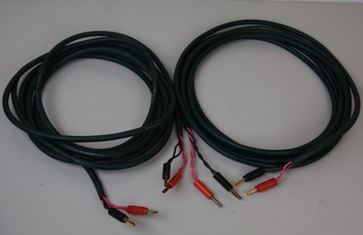 ORIGINAL STRAIGHT WIRE RHYTHM  LAUTSPRECHERKABEL 2 X 5,00M HIGH END BANANAS