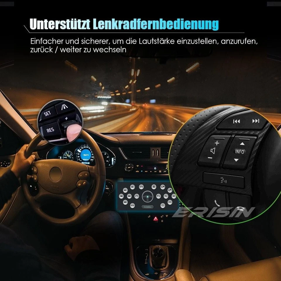 8-Kern CarPlay Android 14 GPS DAB+ Autoradio Für VW Golf 5/6 Caddy EOS Touran T5 - Bild 4 von 4