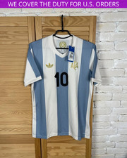MESSI ARGENTINA JERSEY 50TH ANNIVERSARY FOOTBALL SOCCER SHIRT ADIDAS MEN z M