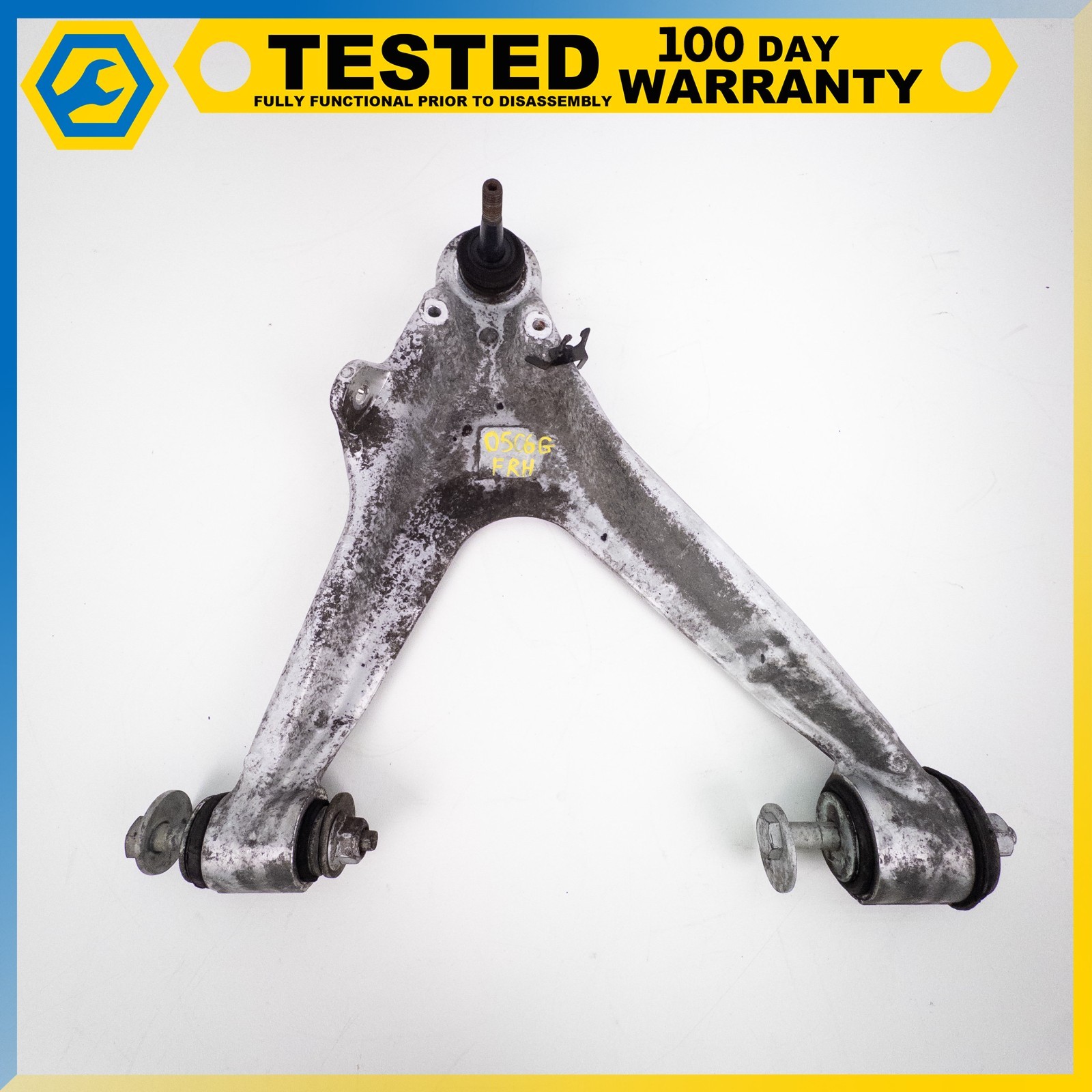 05-13 CHEVROLET CORVETTE C6 XLR FRONT RIGHT SIDE LOWER CONTROL ARM OEM