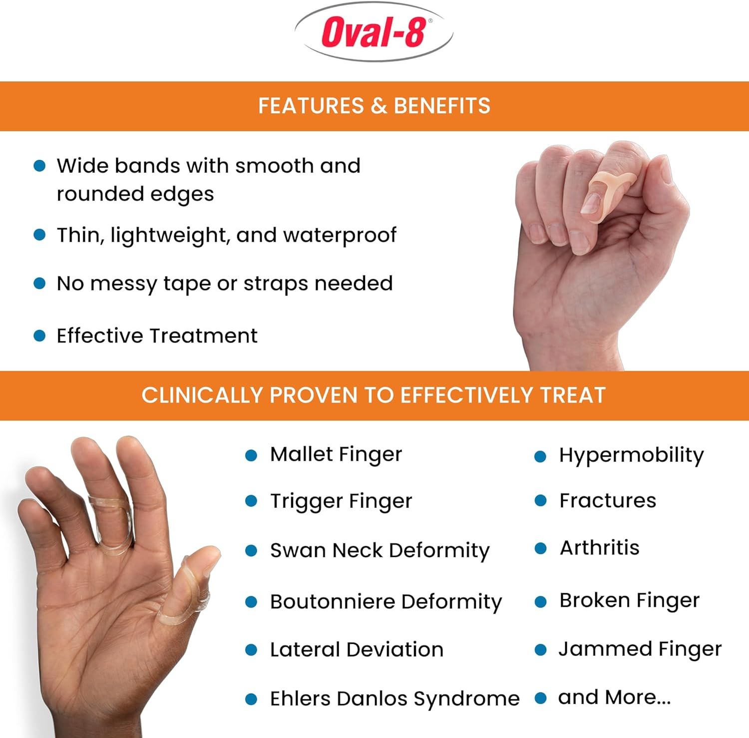 3-Point Products Oval-8 Multi-Size Pack of 3 Sizes 6, 7, 8 3 Piece Assortment 