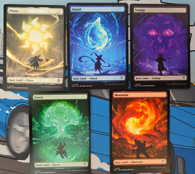 NONFOIL - FULL ART Land Set - Secrets of Strixhaven - MTG | eBay