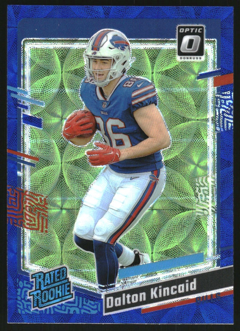 2023 Donruss Optic Blue Scope #211 Dalton Kincaid RR