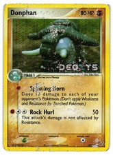 Pokemon TCG Donphan 30/107 EX Deoxys Reverse Holo HEAVY DMG on eBay