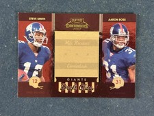 2007 Contenders Draft Class Steve Smith/Aaron Ross /1000
