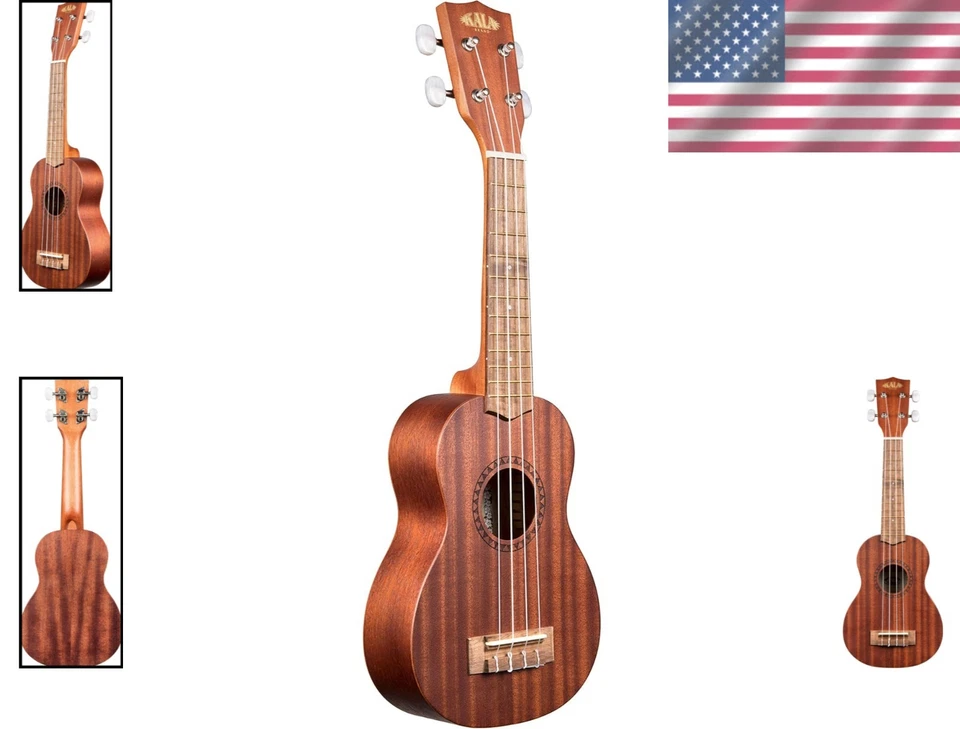 Ukelele soprano caoba - Elegancia asequible con sonido rico y durabilidad Foto 2 de 4