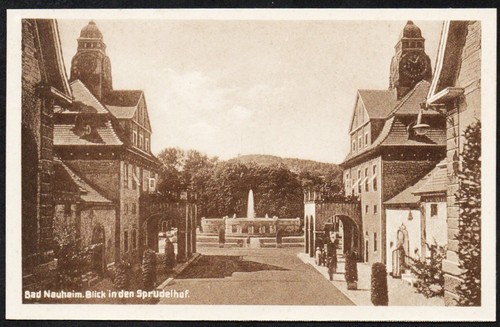 Bad Nauheim Blick in den Sprudelhof