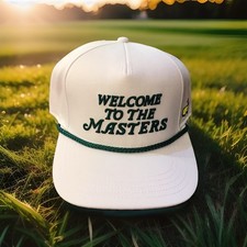 Masters WELCOME TO THE MASTERS Hat Augusta National Snapback 2026