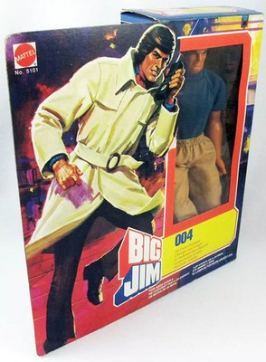 Figurine Big Jim Espionnage - Version 6 Masques (ref.623) - Mattel - Loose
