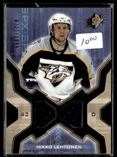 2006-07 SPx Mikko Lehtonen Rookie 0321/1999 Nashville Predators #162