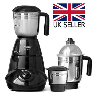 Prestige Iris 750 Watt Mixer Grinder With 3 Stainless Steel Multipurpose Jars