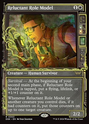[MTG] Reluctant Role Model (Showcase) (0303) (DSK) LP-HP