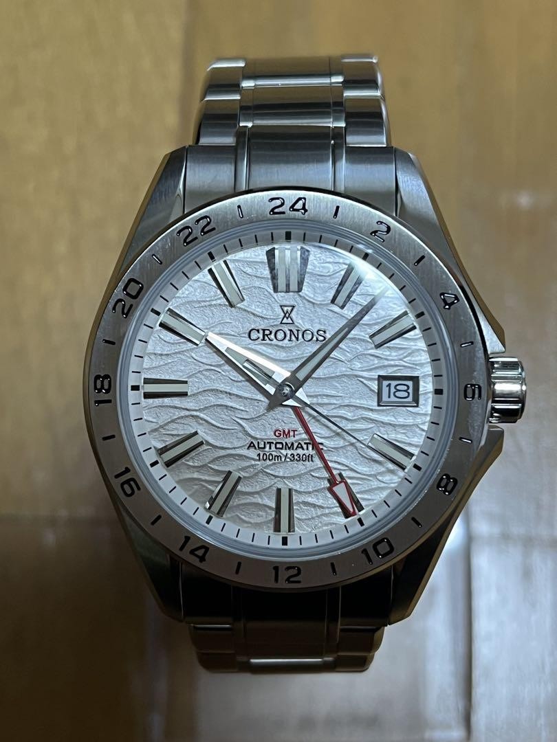 CRONOS GSオマージュ l6029m GMT NH34 SBGE 美品 CRONOS GS Homage l6029m GMT NH34 SBGE Good condition | eBay