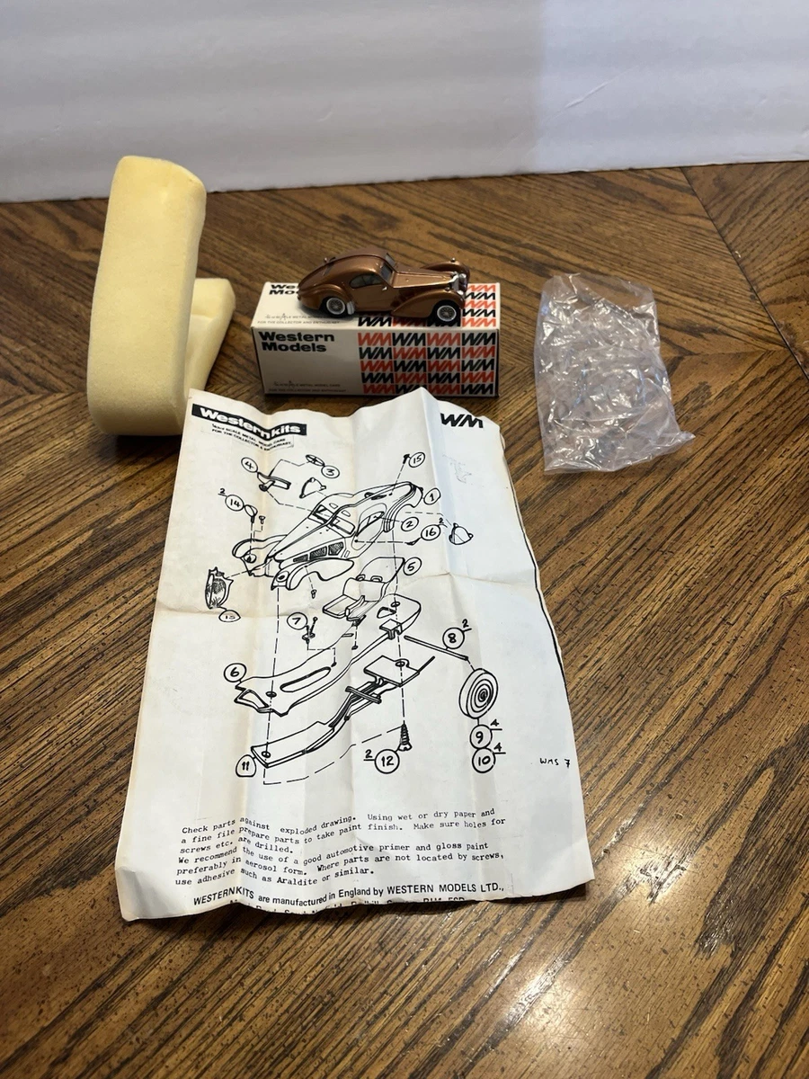 Western Models Kit Monté 1/43 - Bugatti Type 53 1931 (Projet Restauration)