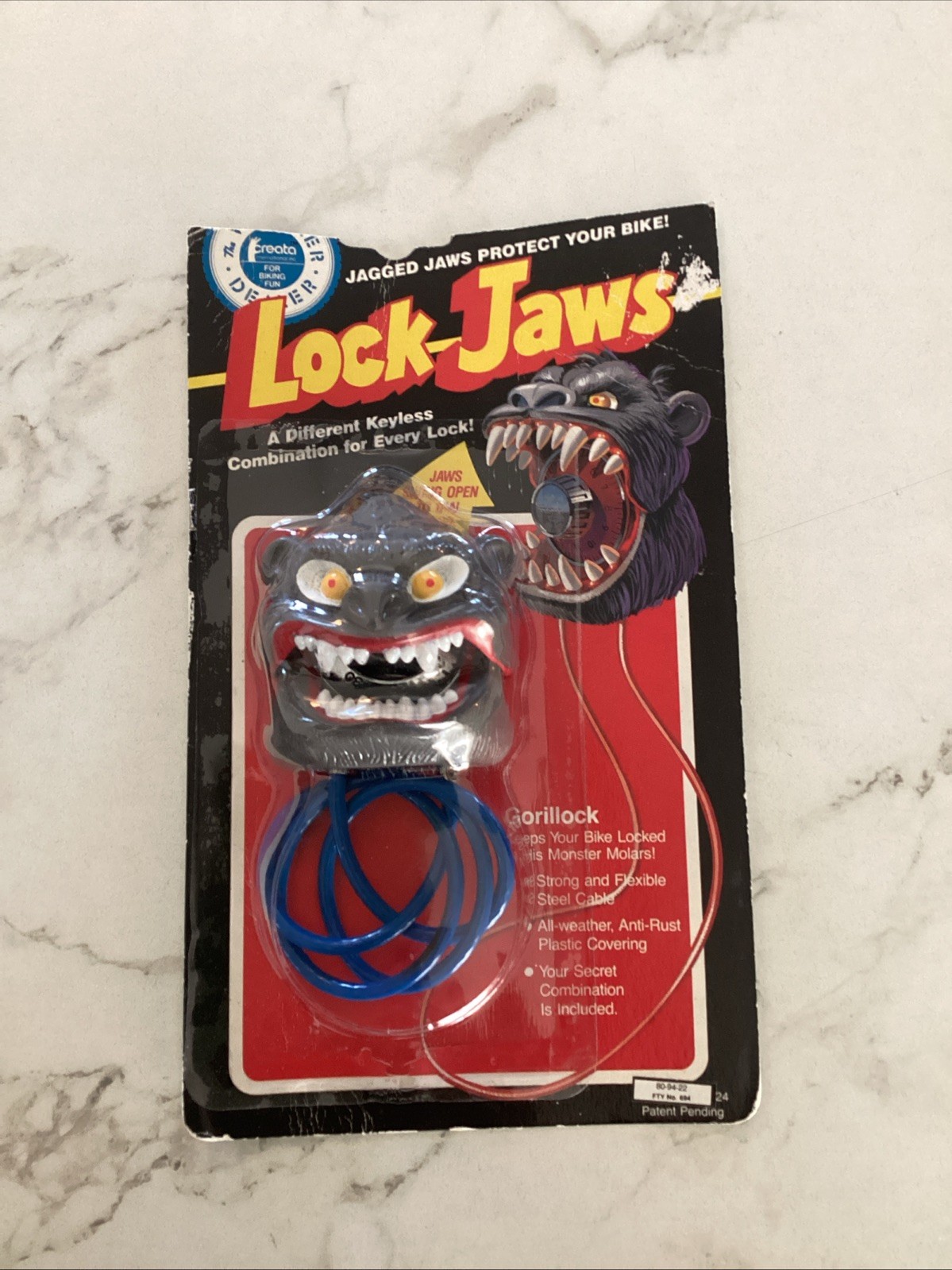 Vintage 1987 Lock Jaw Bicycle Lock