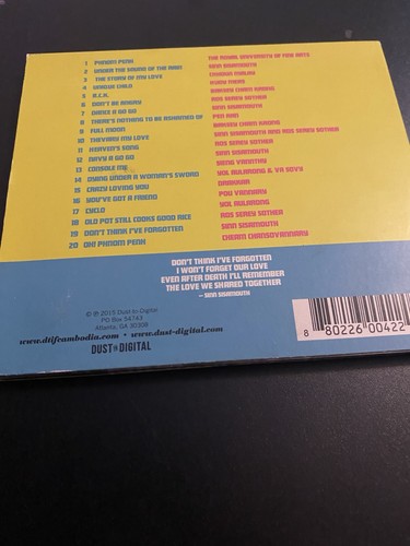 Don’t Think I’ve Forgotten Cambodia’s Lost Rock And Roll CD - Picture 2 of 3