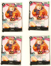 Set Of 4 York OP13-094 Common One Piece Trading Card