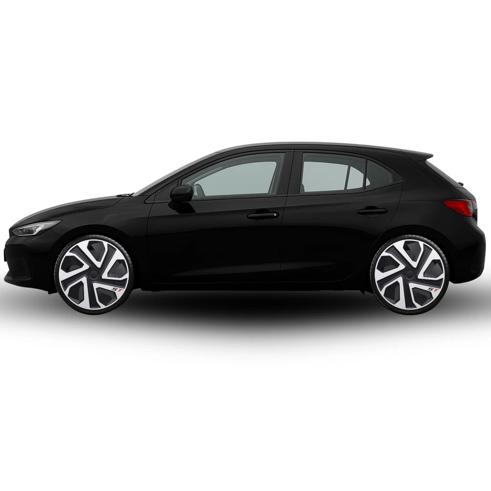 Radkappen Radblenden ST Silver Black 13" 14" 15" 16" 17" 18" 19" Zoll - Bild 3 von 4