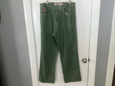 Akademiks Y2K 34 Baggy Jeans Green Never Been Worn A Must Have